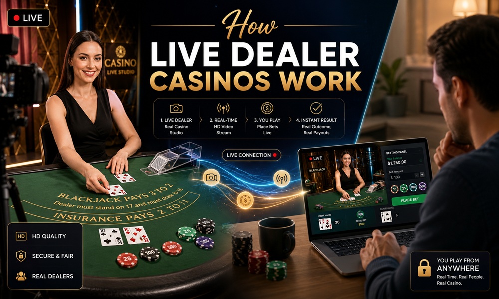 How Live Dealer Casinos Work