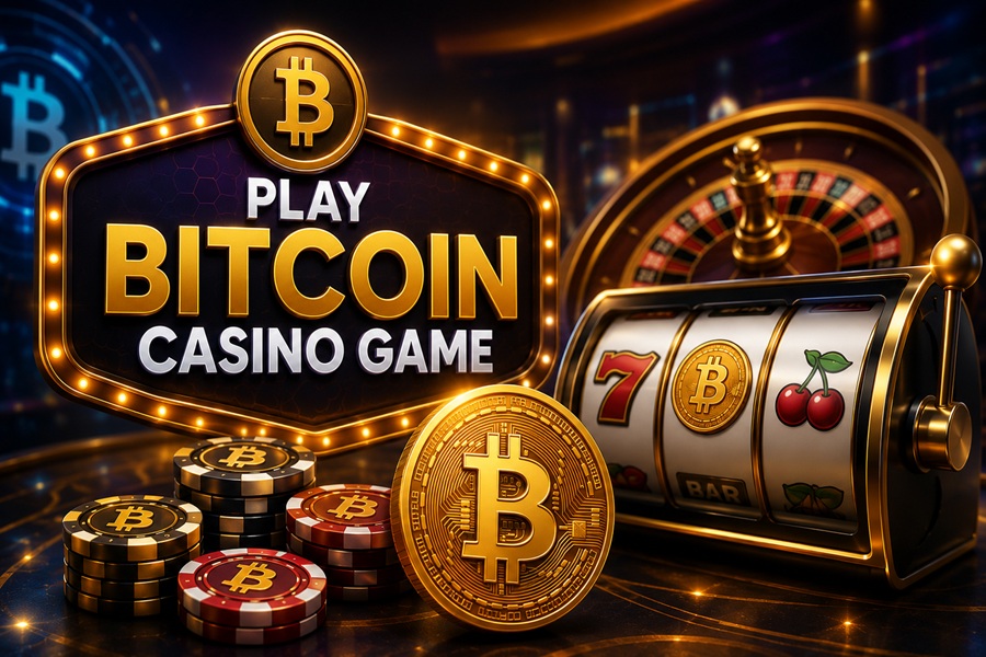 play bitcoin casino game
